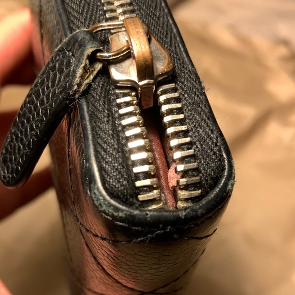 CHANEL Long Zip Wallet Matelasse BLACK - Picture 11 of 14